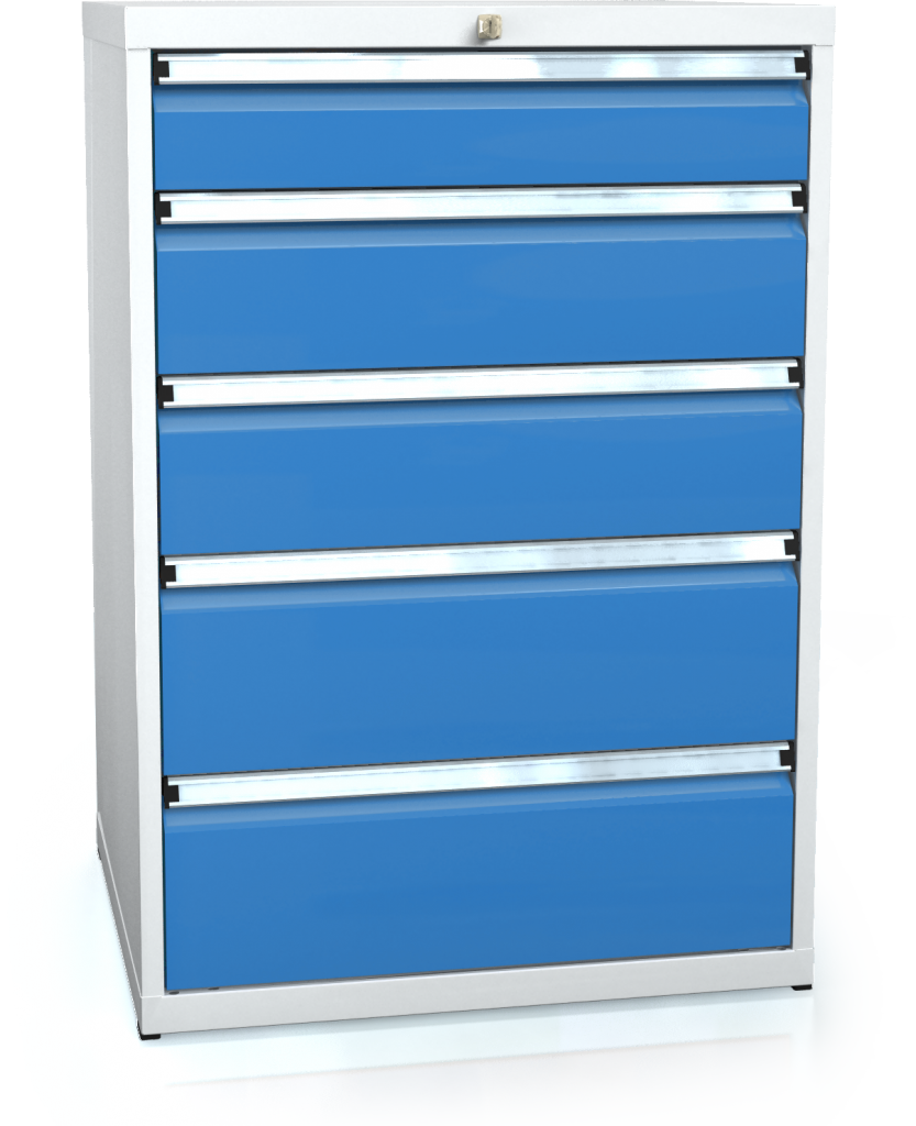Drawer cabinet 1018 x 710 x 600 - 5x drawers